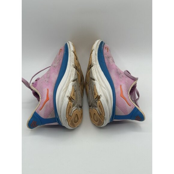 Hoka One One Womens Clifton 9 1127896  Pink Running Shoes Sneakers 7.5 - Picture 4 of 10